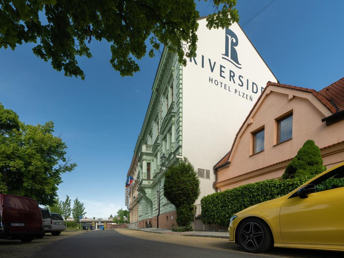 Riverside Hotel Plzeň Exteriör bild